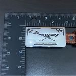 Jordache Vintage Brown Genuine Leegin Leather w/ Roadrunner Buckle Belt Size 26 Photo 11