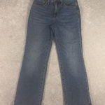 Madewell Cali Demi Boot Jeans Women's Size 24p Dark Wash High Rise Denim Photo 0