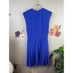 Rebecca Taylor Blue Crepe Gauze Tiered Dress - Size - 0 Photo 2