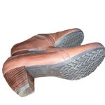 Baretraps  Theresa Brown Leather Clogs with wooden heels women's size 6.5 Photo 5