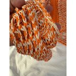 Acne Studios Knit Sweater – Orange/White – Size M Photo 5