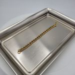 Vtg Braided Cable Chain Bracelet Womens 8” Gold Tone Textured Fashion Jewelry Photo 1