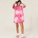 MSGM Denim Camica‎ Shirtdress Size 12 Pink Photo 13