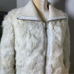 wilson's leather  Maxima white Rabbit Fur Jacket Photo 12