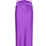 Women's BAOBAB Ola Maxi Purple Lavender Strapless Cutout Maxi Dress M Size M Photo 0