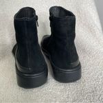Naot Oyster Black Suede Leather‎ Comfort Comfy Walking Zip Boots Size 37 US 6 Photo 4