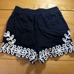Maison d’ Amelie 6 embroidered shorts linen Black Photo 10