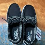 NWT Bobs Skechers Skipper Tide Pool Black white Shoes size 6 slip ons Photo 4