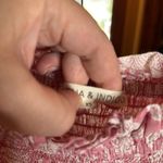 Ophelia & Indigo Mia Dress Smocked Floral Pink Maxi Dress with Bow Straps Sz XS Photo 2