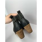 Dolce Vita Western Boots Size 8 Womens Gray Leather Suede Pull On Ankle Booties Gray Photo 7