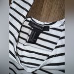 Forever 21 Striped Black and White Women's Crop Top Photo 1