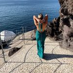 Katali the Label Matching Skirt & Cowl Neck Set in Dark Teal (Emrald) Green Size 6 Photo 4