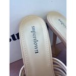 superdown  Eva High Heels in Tan 9 Womens Strappy Sandals Photo 6