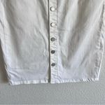 BLANK NYC Pencil White Denim Skirt Photo 3