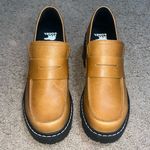 Sorel  Joan Now City‎ Loafer Chunky Platform Canyon Gold Black 9 Photo 2