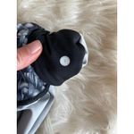 Lululemon Like New Fast & Free 21" Night Garden Ice Gray Black Crop Leggings Photo 3