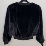 Love Tree Black Fur Jacket Photo 3