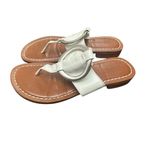 Bernardo  White/Brown  Leather Sandals Photo 1