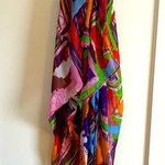Colorful scarf/ Sarong Purple Size L Photo 0