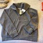 Spanx  Women's AirEssentials Half Zip gray XL sold out Photo 3