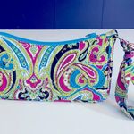 Vera Bradley Daphne Bella Paisley Silk Knotted Handle Bag Retired Photo 1