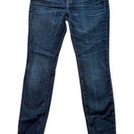 Gap Current/Elliott Women's Ankle Skinny Jeans M Dark Blue Subtle Fading Denim Photo 0