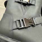 Aquatalia Womens Lillie Weatherproof Matte Leather Short Boots Black 8.5 Photo 9