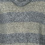 Tommy Hilfiger  Metallic Stripe Cowl Neck Sweater XS Marbled Grey Photo 6