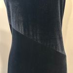 VTG Y2K 90s Marian & Maral Black Velvet Sleeveless Maxi Dress Gothic Witch Small Photo 5