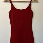 Micas  Square Neck Slit Slip Knit Dress S NWT Photo 8