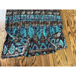 Vintage Hilo Hattie Hawaiian Sundress Women's‎ Medium Tropical Beach Midi EUC Blue Photo 8