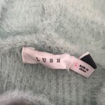 Lush Clothing Green Fuzzy Sweater Sweatshirt Photo 1