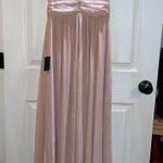 Lulus Thoughts of Hue Blush Surplice Maxi Dress Photo 8