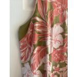 Cuddl Duds  Womens Large Maxi Dress Pink Vacation Palm Loungewear‎ Vacation Cozy Photo 1