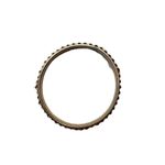 Gold Tone Braided Bangle Bracelet In good condition. Photo 3