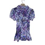 East 5th  Women's PXL Smocked Floral Blouse Photo 1