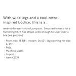 Madewell Black Thistle Cami Jumpsuit Size 6 V-Neck Wide Leg Career Casual Basics Photo 1