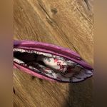 Vera Bradley Majestic Magenta Compact Organizer Velvet Quilted Red Photo 3