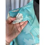 maxi dress with jacket floral blue tan 1970s Size 14 Photo 6