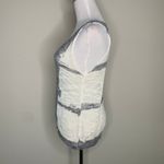 Religion  White Gray Sweater Vest Sleeveless Sz Small Photo 2