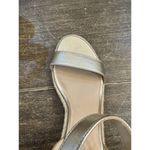 Stuart Weitzman  Teddi Wedge Espadrille Sandals Size 8 Gold  $395  Cocktail Metal Photo 9