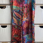 Chico's  vintage silk funky pattern pants Photo 3