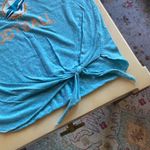 Women Miami Dolphins Tailgate Tank Sz Large Aqua Touch Stadium by Alyssa Milano Blue Photo 3