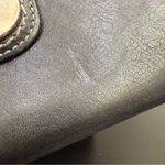 Coach Vintage Y2K Hampton Black Leather Contrast Stitch Turnlock Bifold Wallet Photo 8