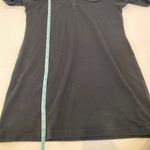Lacoste  Black Long Sleeve Partial Snap Polo Dress Preppy EUC Sz Lg Cotton Photo 10