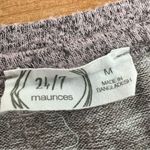 Maurice's women’s medium oversized, long sleeve stretchy, basic top Photo 2