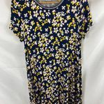 Falls Creek  Floral Print Short Sleeve Dress medium Photo 0