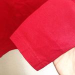 Jonathan Logan Red Beaded Neckline Long Sleeve Shirt Size M Photo 3