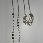 Paparazzi NWT  4 pc Bundle Mint Green Beaded Jewelry Set Photo 2