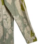 Saturday Sunday Anthropologie Hooded Tunic Dress M Green Floral Jacquard Knit Size M Photo 4